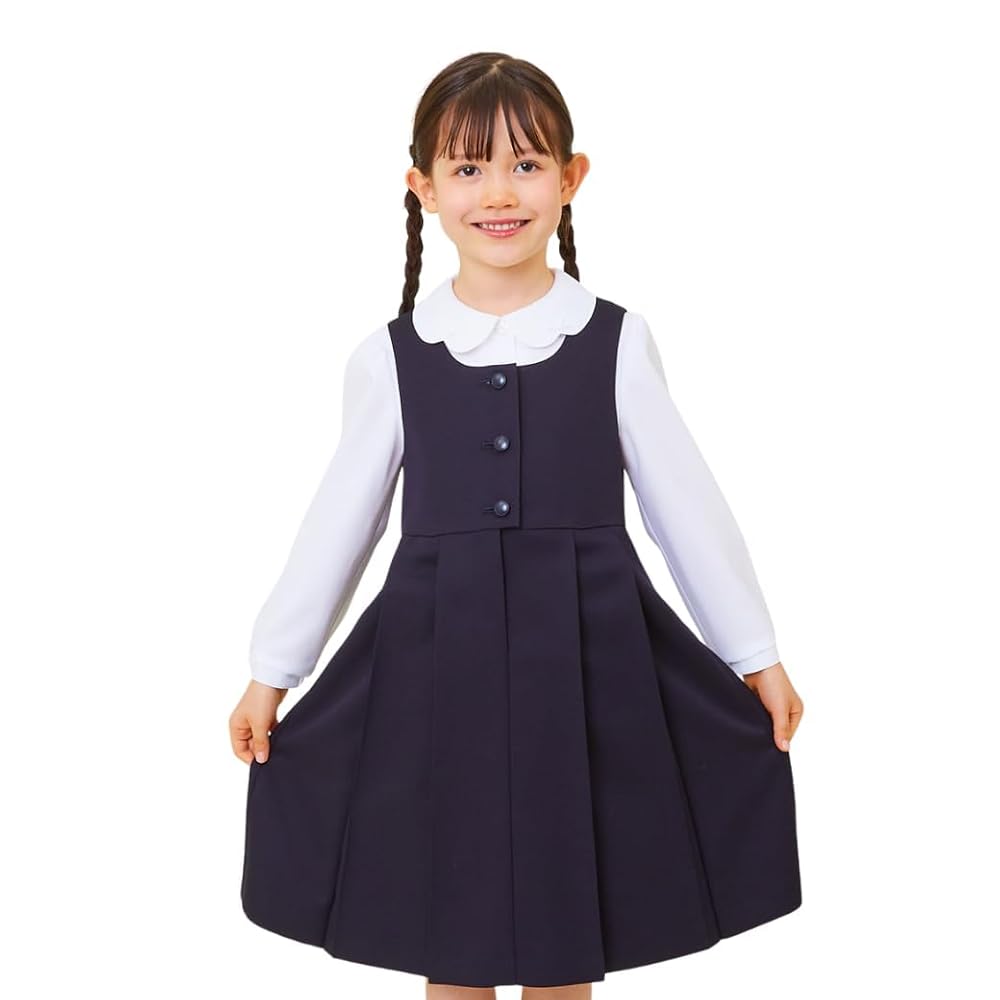 Amazon | [ショパン] お受験 前開きジャンパースカート 90cm